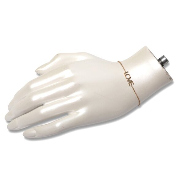 Maya Brenner LOVE Bracelet Los Angeles Gold Metal Designer - Picture 3 of 7